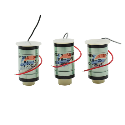 KE-25F3 اکسیژن گاز O2 حسگر الکتروشیمی عمر طولانی پزشکی ده سال عمر