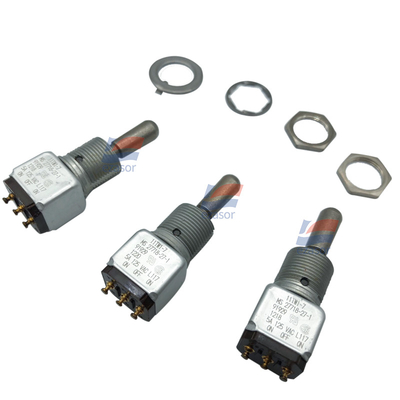 11TW1-7 سوئیچ ضامن دو پرتاب تک قطبی SPDT غیر روشن