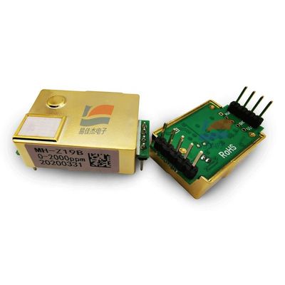 سنسور گاز دی‌اکسید کربن MH-Z19B NDIR CO2 با خروجی PWM ماژول سنسور متصل به پین آنالوگ