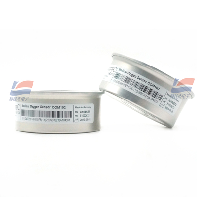 OOM102 حسگر گاز اکسیژن قابلیت اطمینان بالا 13mv 16mv پزشکی با رابط مدار 3pin