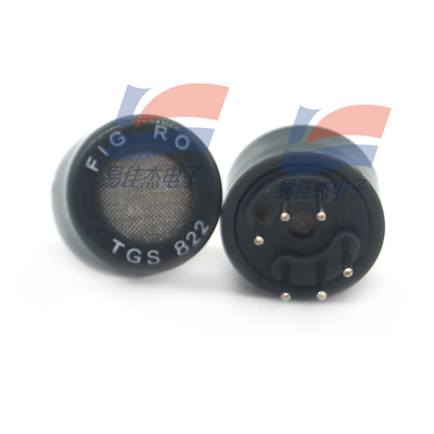 TGS822 حسگر گاز الکل تشخیص بخار محلول ارگانیک ثبات بالا