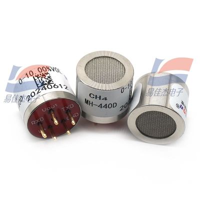 حسگر گاز MH-440D 3.6-5V DC ولتاژ کاری حساسیت پاسخ فوق العاده سریع 0-100%vol محدوده تشخیص