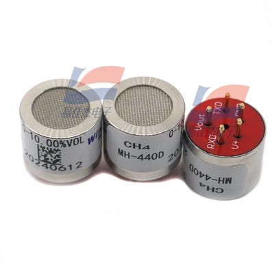 حسگر گاز MH-440D 3.6-5V DC ولتاژ کاری حساسیت پاسخ فوق العاده سریع 0-100%vol محدوده تشخیص