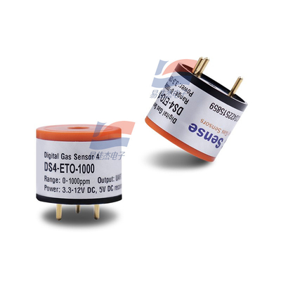 DS4-ETO حسگر پیشرفته تشخیص گاز الکتروشیمی 3.3 تا 12 ولت ولتاژ عملیاتی DC