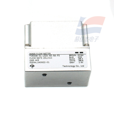 محدوده دمای سنسور جریان صنعتی -20°C تا 70°C برای کنترل پیشرفته مایکرو جریان ماسه گاز Flowmeter TC5008-01-L020-AE-R4-P3