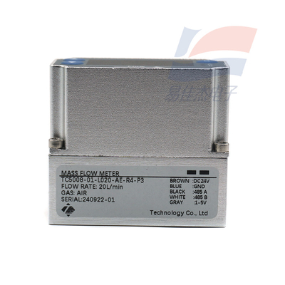 محدوده دمای سنسور جریان صنعتی -20°C تا 70°C برای کنترل پیشرفته مایکرو جریان ماسه گاز Flowmeter TC5008-01-L020-AE-R4-P3