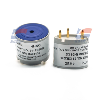 4HSC حسگر گاز سولفید هیدروژن H2S TBC اصل عملکرد 3 الکترود حساسیت الکتروشیمی* 0.7 ± 0.15 μA/ppm