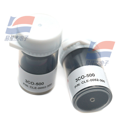 YJJ 3CO-500 CLE-0052-300 0-500ppm خروجی الکتروشیمی اکسید کربن CO حسگر گاز خط پایه 20C ± 0.2 μA