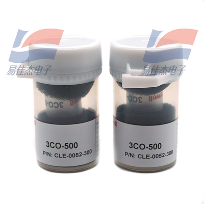 YJJ 3CO-500 CLE-0052-300 0-500ppm خروجی الکتروشیمی اکسید کربن CO حسگر گاز خط پایه 20C ± 0.2 μA