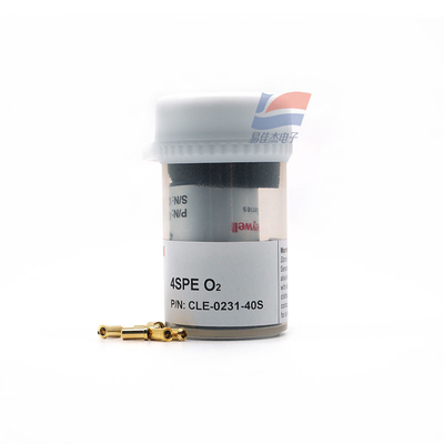 YJJ 4SPE O2 CLE-0231-40S سنسور گازی نظارت بر غلظت اکسیژن الکتروشیمیایی حداکثر بار O2 برای سطوح O2 بالا