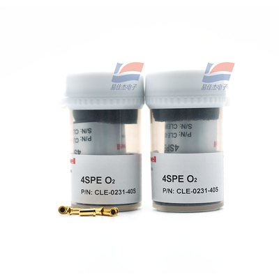 YJJ 4SPE O2 CLE-0231-40S سنسور گازی نظارت بر غلظت اکسیژن الکتروشیمیایی حداکثر بار O2 برای سطوح O2 بالا