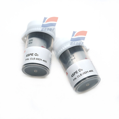 YJJ 4SPE O2 CLE-0231-40S سنسور گازی نظارت بر غلظت اکسیژن الکتروشیمیایی حداکثر بار O2 برای سطوح O2 بالا