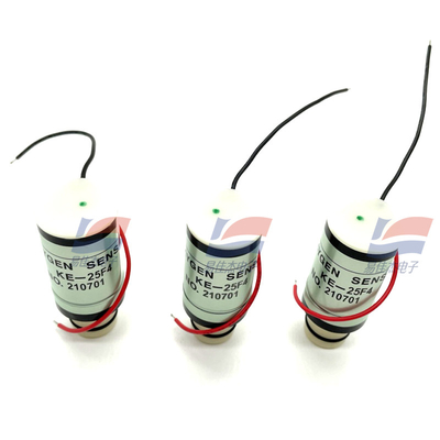 KE-25F4 حسگر گاز اکسیژن الکتروشیمی برای گاز تحلیلگر اکسیژن عمر طولانی تحت تاثیر CO2 CO H2S NOx H2 هزینه پایین