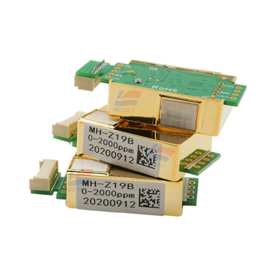 ماژول سنسور دی اکسید کربن مادون قرمز NDIR MH-Z19 MH-Z19B برای تجهیزات تهویه مطبوع تهویه گرم
