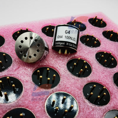 YJJ G4-C4H10 حسگر گاز ایزوبوتان مادون قرمز دو خروجی سیگنال برای اندازه گیری غلظت دارد