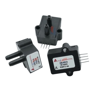 YJJ 100 PSI-D-4V-ASCX یک سنسور فشار 15PSI برای دمای تعویض محیط ایستگاه هوایی با دقت بالا 0C تا 50C