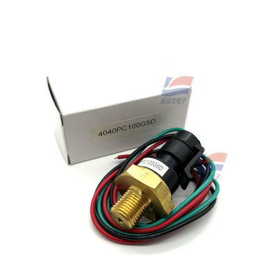 YJJJ 4040PC100G5D 0-100psi استیل ضد زنگ سنسور فشار 5VDC منبع برق -45C تا 125C