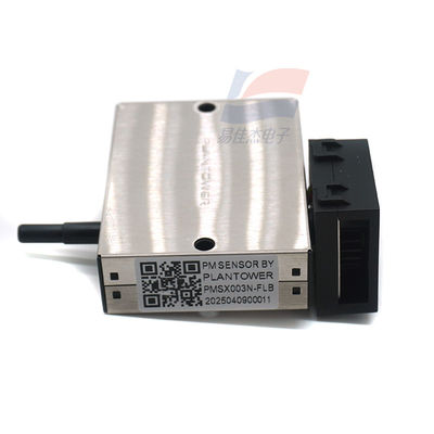PMSX003-N حسگر ذرات لیزری محدوده موثر 0-1000μg/m3 کارایی شمارش 50٪ 0.3μm 98٪ ≥ 0.5μm