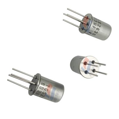 5.0±0.2V ولتاژ AC / DC Heater TGS2630 حسگر تشخیص گاز خنک کننده بسته استاندارد TO-5 فلز