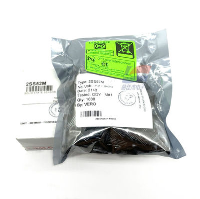 YJJ 2SS52M حسگر مغناطیس کشنده تمام قطب هال دستیابی به تشخیص دور دراز منبع برق خروجی جریان