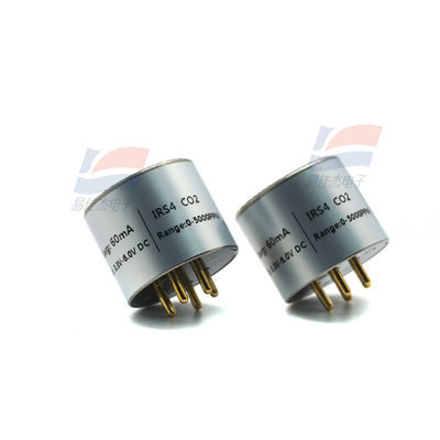 YJJ IRS4 CO2 سنسور دی اکسید کربن گاز مادون قرمز دارای یک محدوده انتخاب شده 0-50٪VOL است