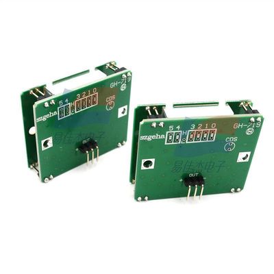 ماژول جابجایی سنجش مایکروویو YJJ GH-719 از اصول رادار دوپلر در 10.525 گیگاهرتز استفاده می کند