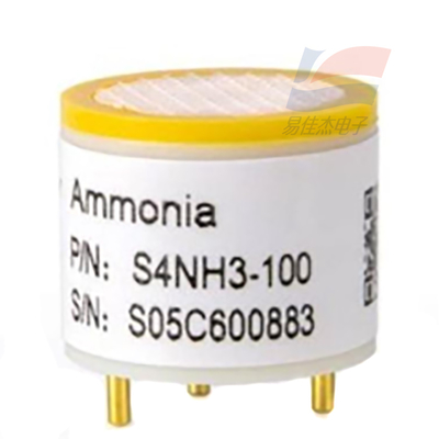 سنسور آمونیاک الکتروشیمیایی YJJ S4-NH3 S4NH3-100 برای تشخیص آمونیاک در محیط اتمسفر