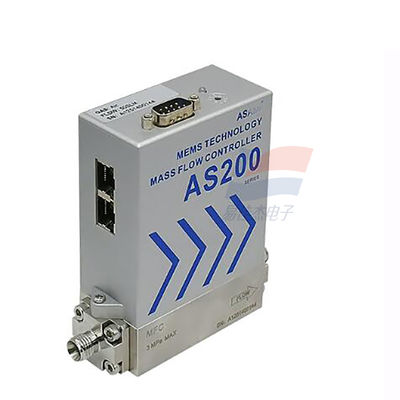 YJJ AS200 کنترل کننده جریان جرمی گاز با دقت بالا از جنس استنلس استیل MFC، دبی سنج گاز میکرو هوا
