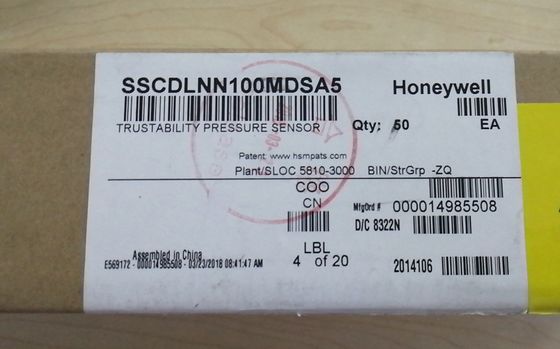 YJJ SSCDLNN100MDSA5 کشنده دود دما فشار و جریان 10Kpa حسگر فشار