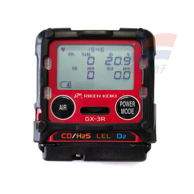 آشکارساز گاز چهار در یک قابل حمل YJJ GX-3R LEL/O2/CO/H2S فضاهای محدود کار در محیط های بسته