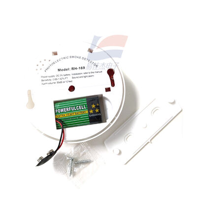 YJJ SS-168 / RH-169 خانه 9V دستگاه تشخیص دود مستقل حسگر دود