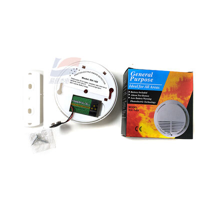 YJJ SS-168 / RH-169 خانه 9V دستگاه تشخیص دود مستقل حسگر دود