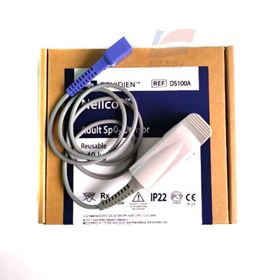 سنسور SpO2 انگشتی DS100A قابل استفاده مجدد برای بزرگسالان 9 پین DB9