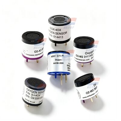 YJJ O2-W2 سنسور اکسیژن الکتروشیمی 0-30%Vol برای ماژول کشنده گاز قابل حمل فضای محدود