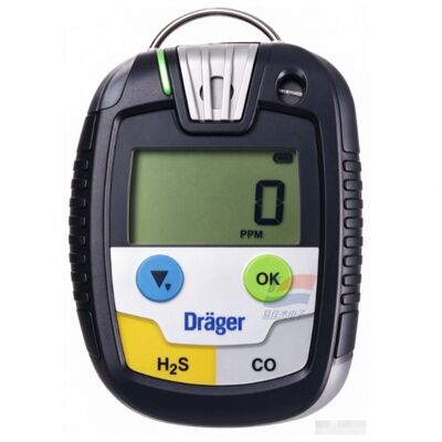 آشکارساز گاز تکی YJJ PAC 8500 CO/H2S/O2 مانیتور گاز شخصی قابل حمل IP68