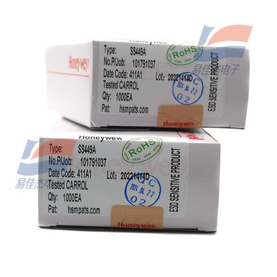 سنسور اثر هال YJJ SS449A با خروجی کلکتور باز و حداکثر جریان خروجی 20 میلی آمپر